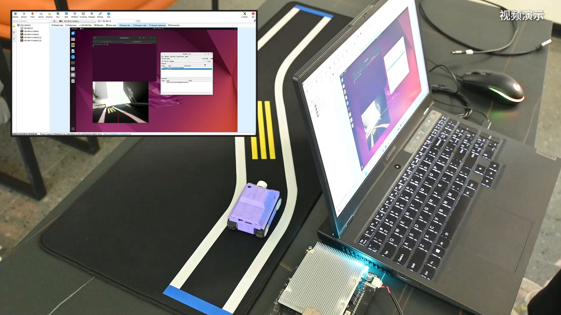 ESP32 Car with Visual Recognition（微型智能驾驶沙盘）