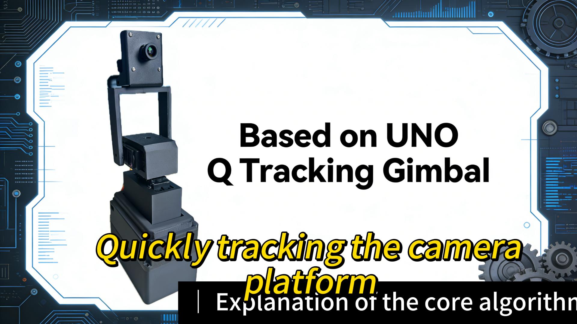 Color Tracked PTZ（颜色追踪云台 / Visual Tracking Gimbal）